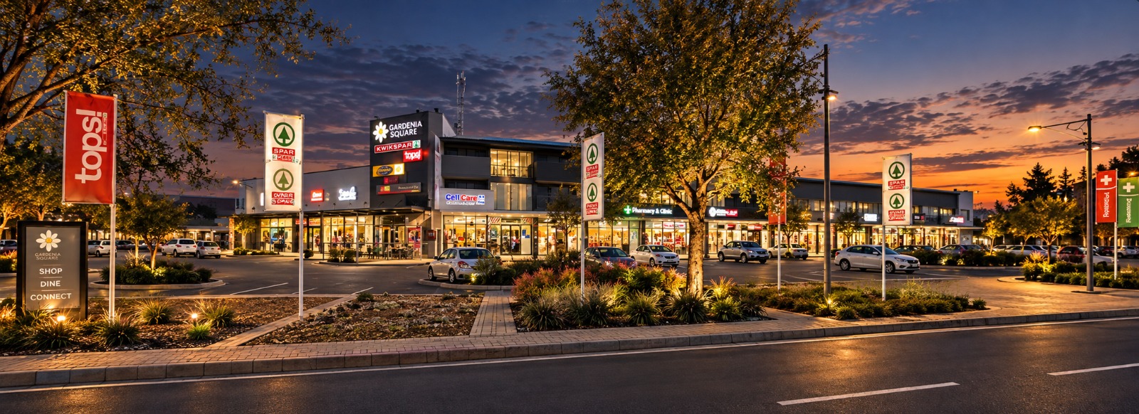 Gardenia Square storefront
